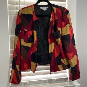 Maggy London Vintage Silk Jacket